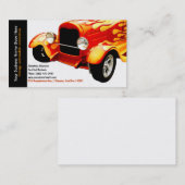 Helderheid Oranje lampjes  automatisch teruggezet Visitekaartje (Voorkant / Achterkant)