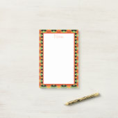 Helderheid Oranje opmerkingen op de vloer Post-it® Notes (Op bureau)