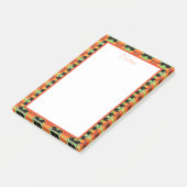 Helderheid Oranje opmerkingen op de vloer Post-it® Notes (Schuin)