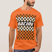 Helderheid Oranje races T-shirt (Voorkant)