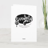 Helderheid Owl en draak Kaart (Achterkant)