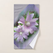 Helderheid paars bad handdoek (Handdoek)