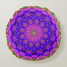 Helderheid Paars en groen Mandala