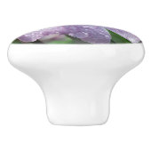 Helderheid paars keramische knop (Zijkant)