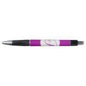 Helderheid Paarse cirkelmonogram Pen (Voorkant)