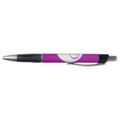 Helderheid Paarse cirkelmonogram Pen (Bodem)