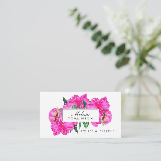 Helderheid roze pinda's, schoonheid visitekaartje (Staand voorkant)