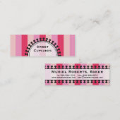 Helderheid roze Visitekaartjes (Voorkant / Achterkant)