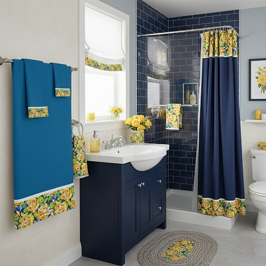 Helderheid rozen bad handdoek