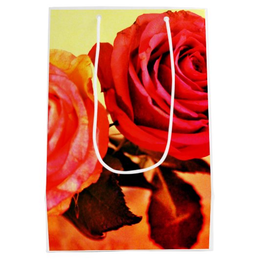 Helderheid Rozen Medium Cadeauzakje (Achterkant)