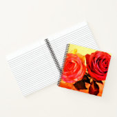 Helderheid Rozen Notitieboek (Binnen)