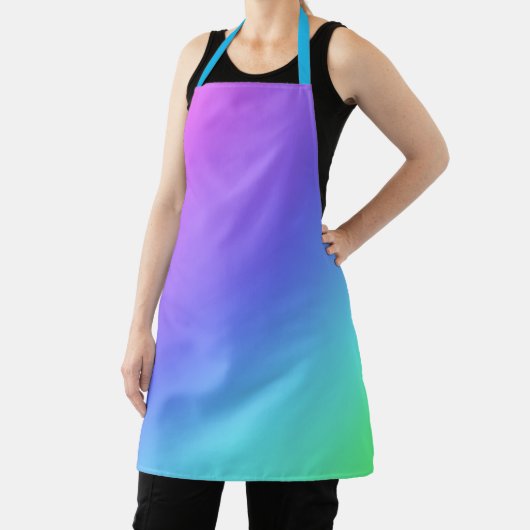 Helderheid Schort hellende regenboogkleuren (Insitu)