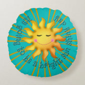 Helderheid Sierkussen op zondag rond dag Rond Kussen (Voorkant)