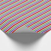Helderheid Snoep Stripe Cadeaupapier (Hoek)
