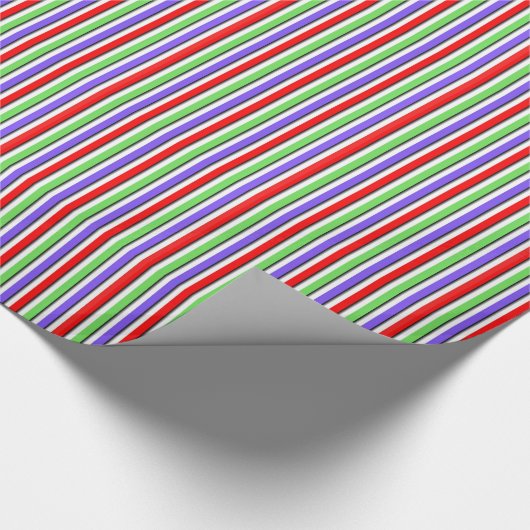 Helderheid Snoep Stripe Cadeaupapier (Hoek)