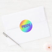 Helderheid Stickers voor gradiënt bij regenbooggra (Envelop)