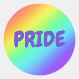 Helderheid Stickers voor gradiënt bij regenbooggra