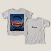 Helderheid T-shirt – straal positieve energie uit (Ontwerp Voorkant & Achterkant)