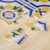 Helderheid tegelpatroon, Portugal Legpuzzel (Zijkant)