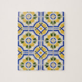 Helderheid tegelpatroon, Portugal Legpuzzel (Verticaal)