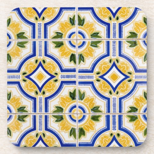 Helderheid tegelpatroon, Portugal Onderzetter (Voorkant)