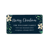 Helderheid | Termijnadres feestdag Etiket (Voorkant)