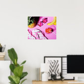 Helderheid tijdens zomerstilstand poster (Thuiskantoor)