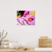 Helderheid tijdens zomerstilstand poster (Keuken)