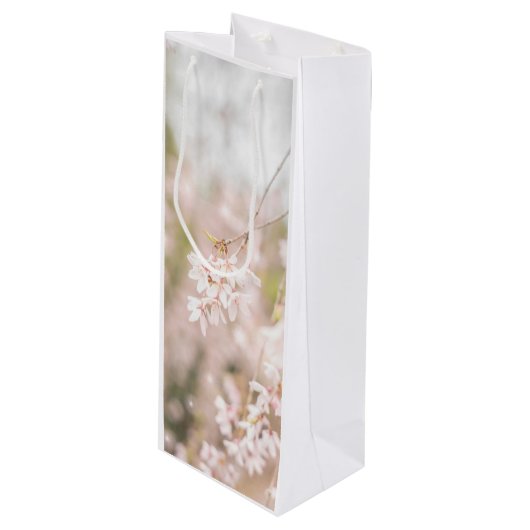 Helderheid van de kersen wijn cadeautas (Voorkant Gekanteld)