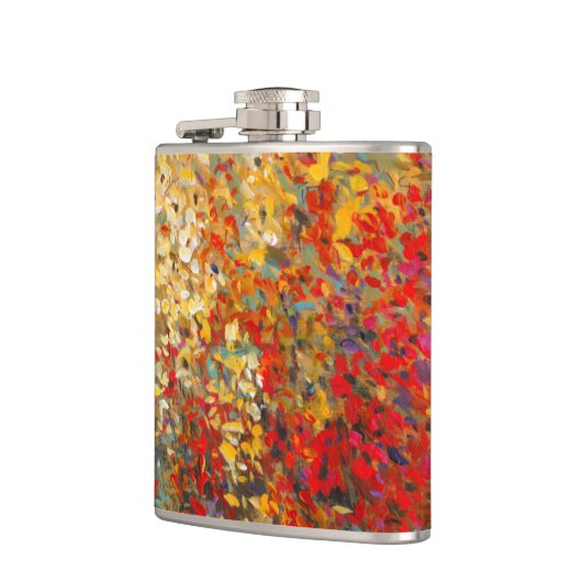 Helderheid van de lentestbloemen heupfles (Links)