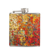 Helderheid van de lentestbloemen heupfles (Voorkant)