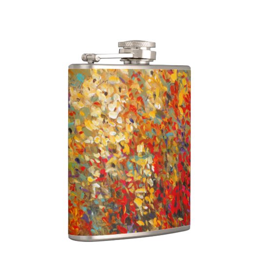 Helderheid van de lentestbloemen heupfles (Rechts)