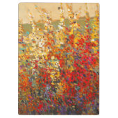 Helderheid van de lentestbloemen klembord (Achterkant)