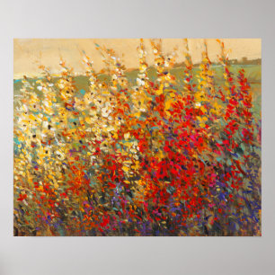 Helderheid van de lentestbloemen poster