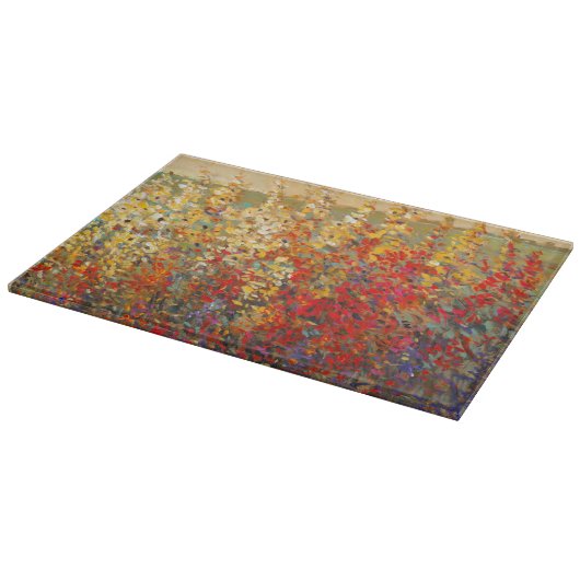 Helderheid van de lentestbloemen snijplank (Hoek)