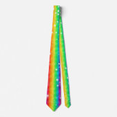 Helderheid van de Rainbow Sparkle Celebration Stropdas (Voorkant)