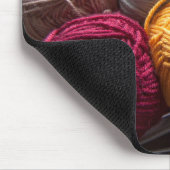 Helderheid van garen wol die de kroonmaker Mousepa Muismat (Hoek)