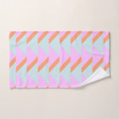 Helderheid van gebastel Retro Geometric Pattern ro Bad Handdoek (Handdoek)