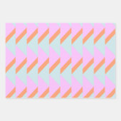 Helderheid van gebastel Retro Geometric Pattern ro Inpakpapier Vel (Voorkant)