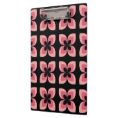 Helderheid van het twee-zonder roze ventilatorpatr klembord (Links)