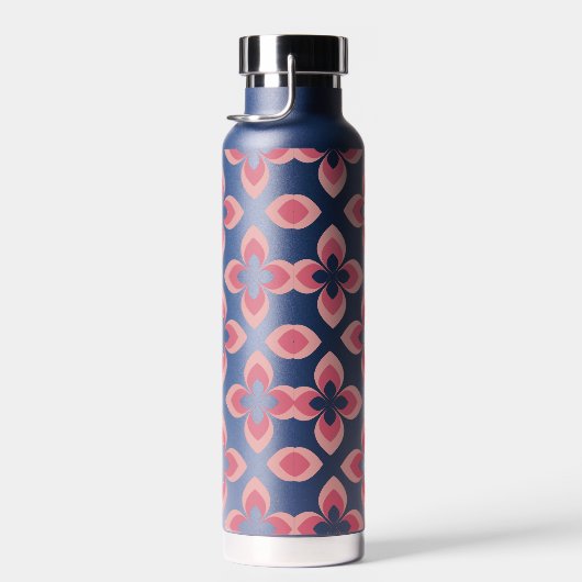 Helderheid van het twee-zonder roze ventilatorpatr waterfles (Rechts)