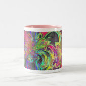 Helderheid van kleur tweekleurige koffiemok (Center)