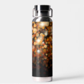 Helderheid van Oranje en goudbokssterren Waterfles (Achterkant)