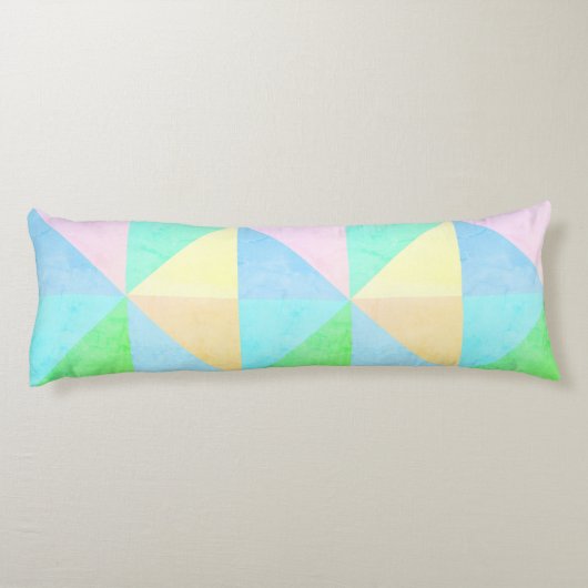 Helderheid van Pastels Lichaamskussen (Achterkant)