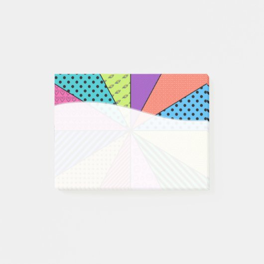 Helderheid van patroonhoeken post-it® notes (Voorkant)