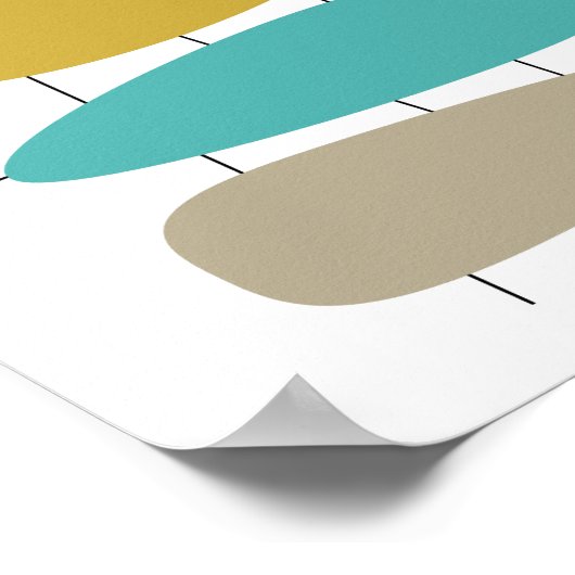 Helderheid van tapijten uit de middelste eeuw poster (Hoek)