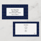 Helderheid van tropisch spectrum visitekaartje (Voorkant / Achterkant)