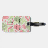 Helderheid van verse groenten bagagelabel (Achterkant horizontaal)