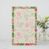 Helderheid van verse groenten briefpapier (Staand voorkant)