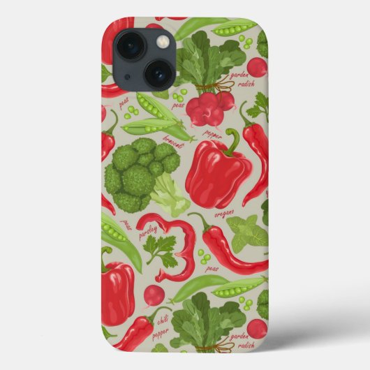 Helderheid van verse groenten Case-Mate iPhone case (Achterkant)